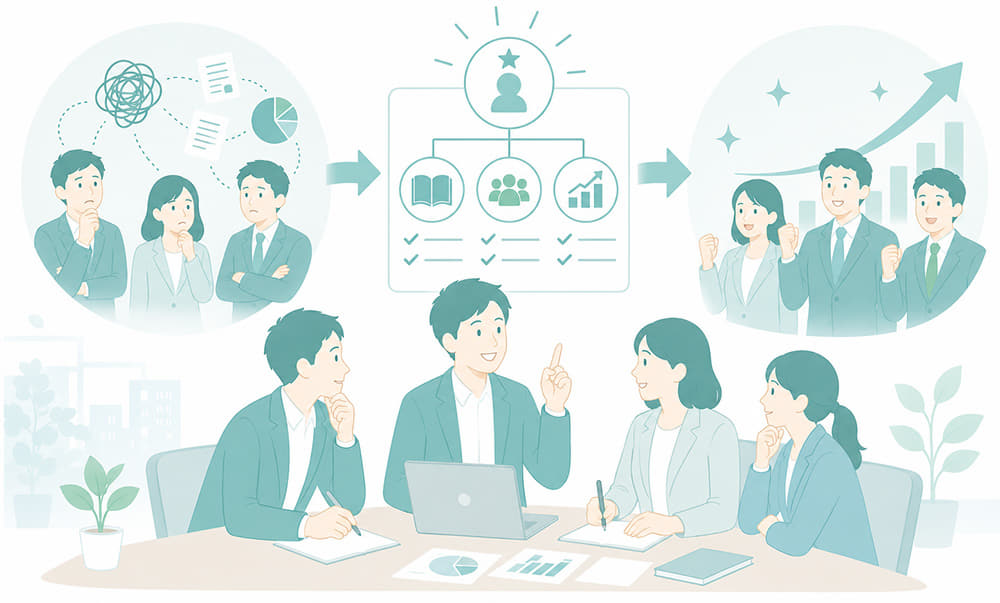育成の仕組みを整えたい